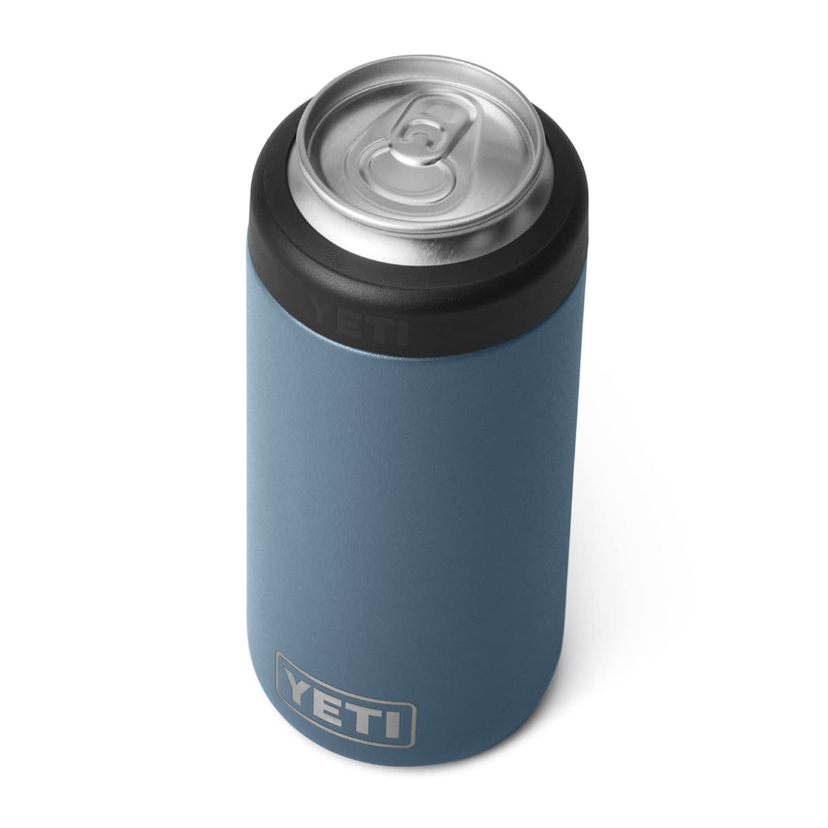 YETI Rambler Colster - Aislador de latas altas para tallboys y latas de 16 onzas - Azul nordico