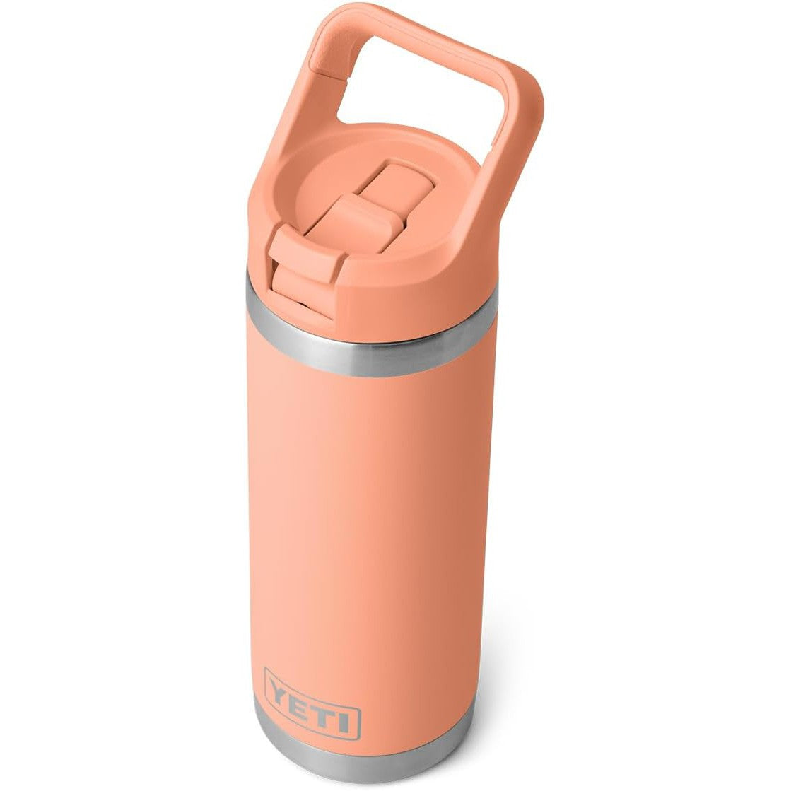 YETI- Rambler 18 oz Straw Bottle Peach