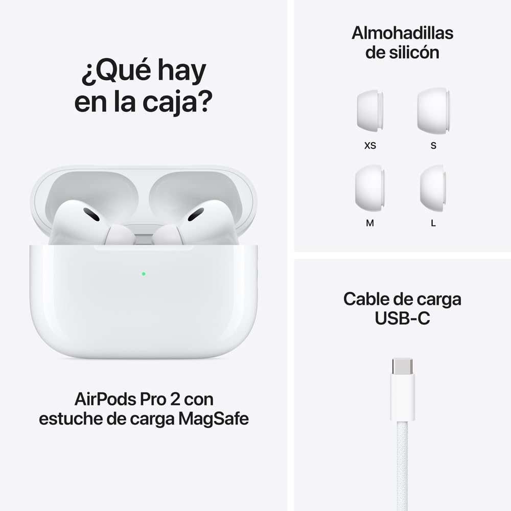 Apple AirPods Pro Apple (2.ª Generación) Con Estuche Magsafe Usb-C