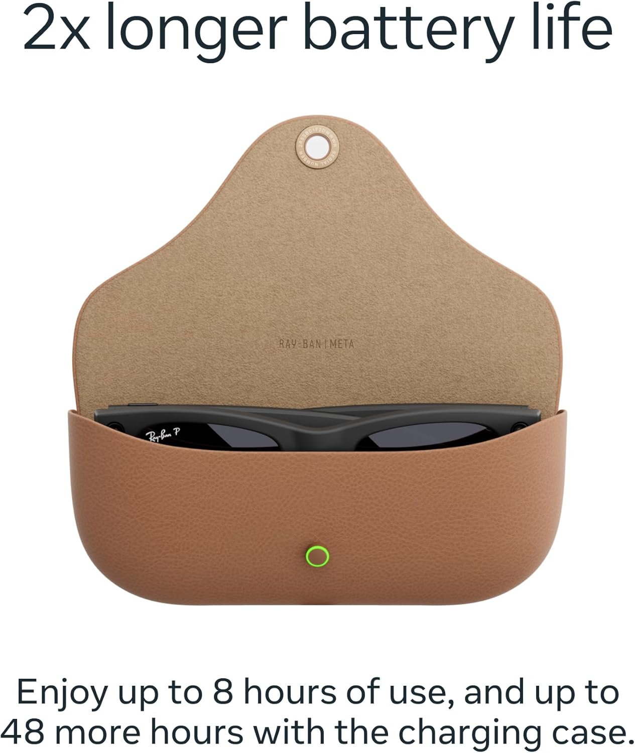 Ray-Ban | Meta Wayfarer (Gen 2) - Matte Black, Polarized Gradient Graphite Lenses