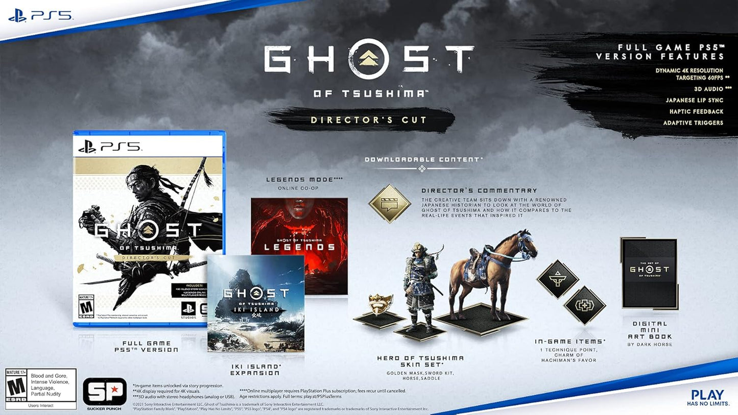 Ghost of Tsushima Director's Cut - Special Edition - PlayStation 5