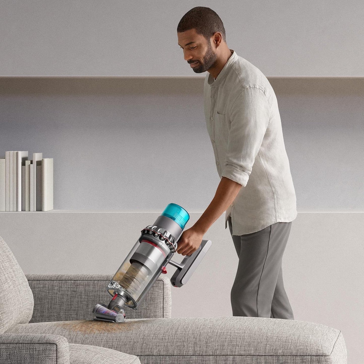 Aspiradora inalámbrica Dyson Gen5outsize Níquel/Azul - imagen 6