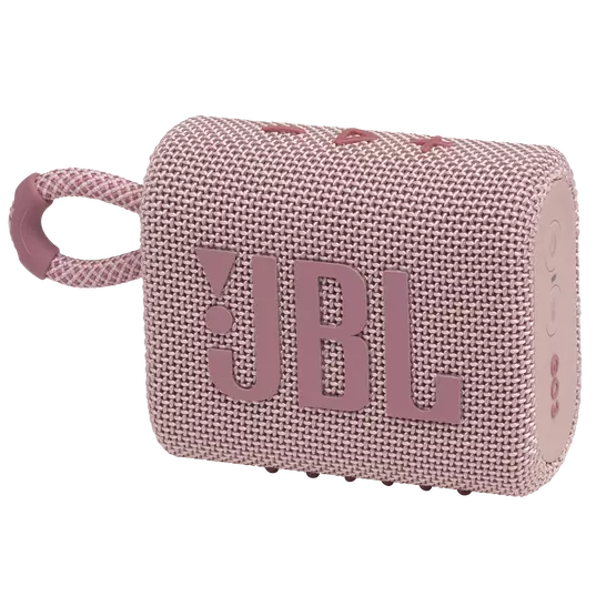 Bocina Jbl Go 3 Portátil Con Bluetooth Waterproof - Rosa
