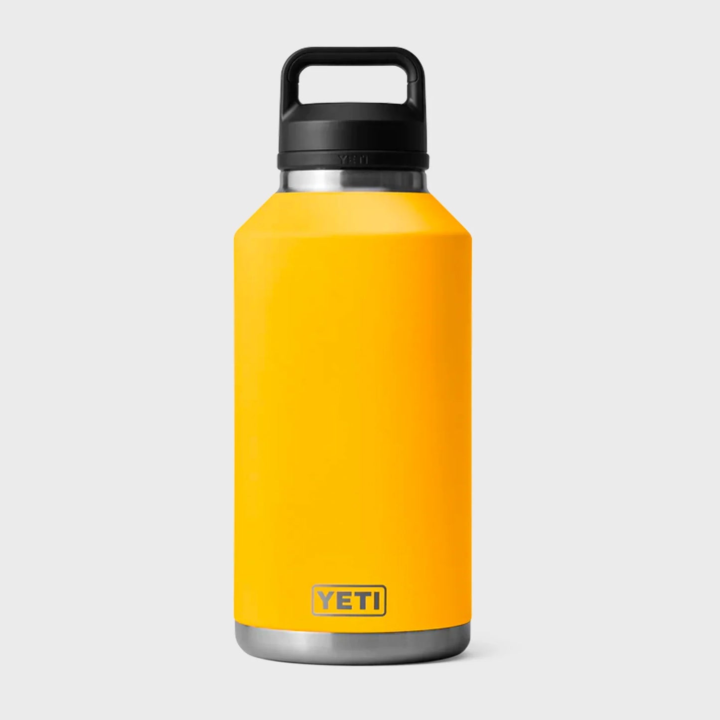 YETI Rambler Botella de 64 onzas, aislada al vacío, acero inoxidable con tapa para beber - Amarillo
