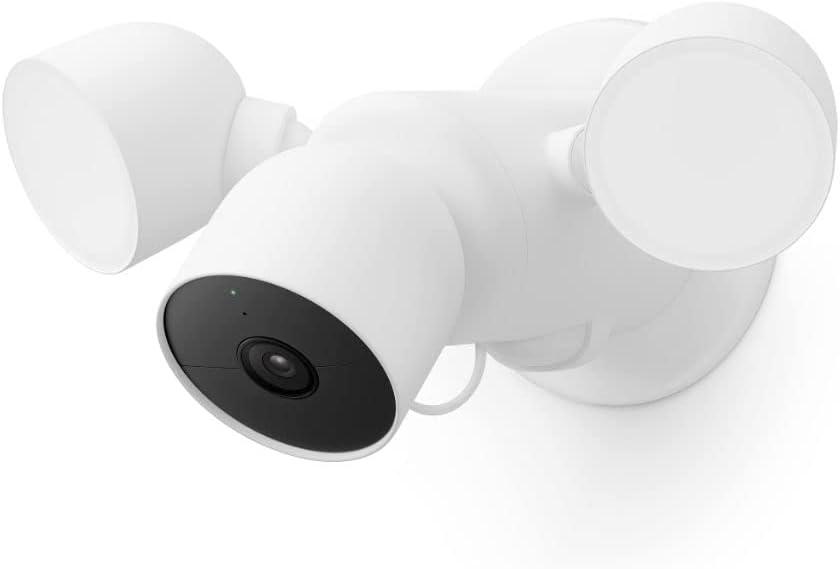 Google Nest CAM con Reflector - Cámara Exterior - Cámara de Seguridad con Reflector