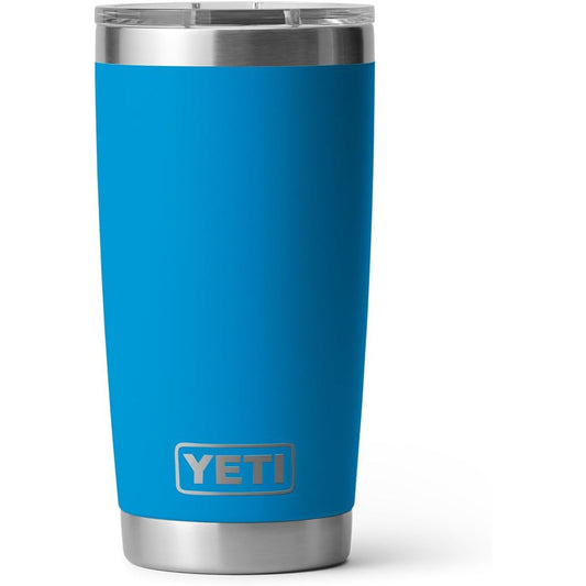 20oz YETI Rambler de acero inoxidable con tapa MagSlider - Azul Cielo / 20 onzas / 597 ml