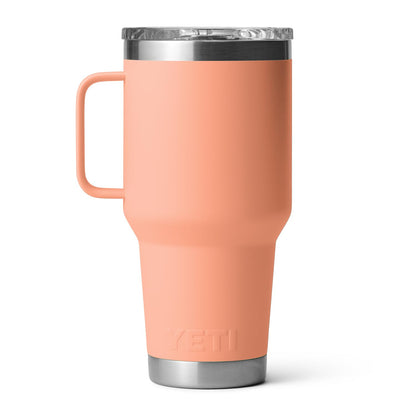YETI Rambler Taza de viaje de 30 oz (887 ml) con tapa Stronghold – Lowcountry Peach – foto 4