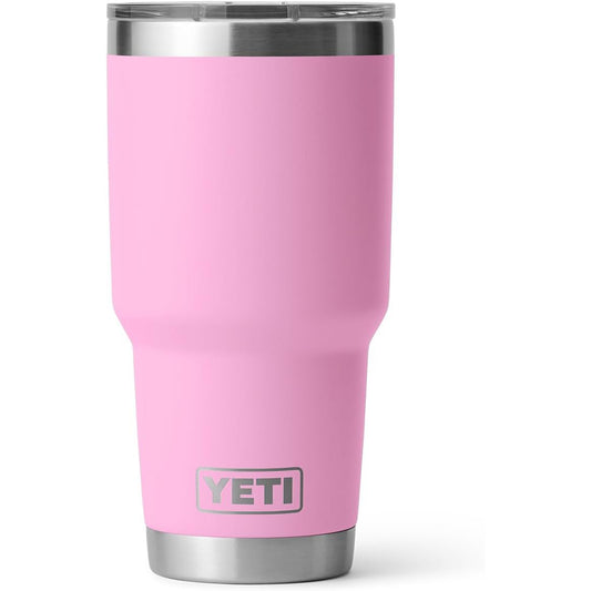 30oz YETI Rambler de acero inoxidable con tapa MagSlider - Rosa / 30 onzas / 887 ml