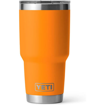 YETI Rambler vaso de 30 oz (887 ml) con tapa MagSlider – King Crab Orange