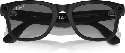 Ray-Ban META WAYFARER en Negro y Grafito - Ray-Ban XL