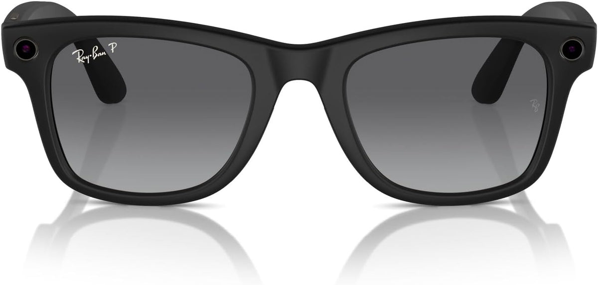 Ray-Ban META WAYFARER en Negro y Grafito - Ray-Ban XL