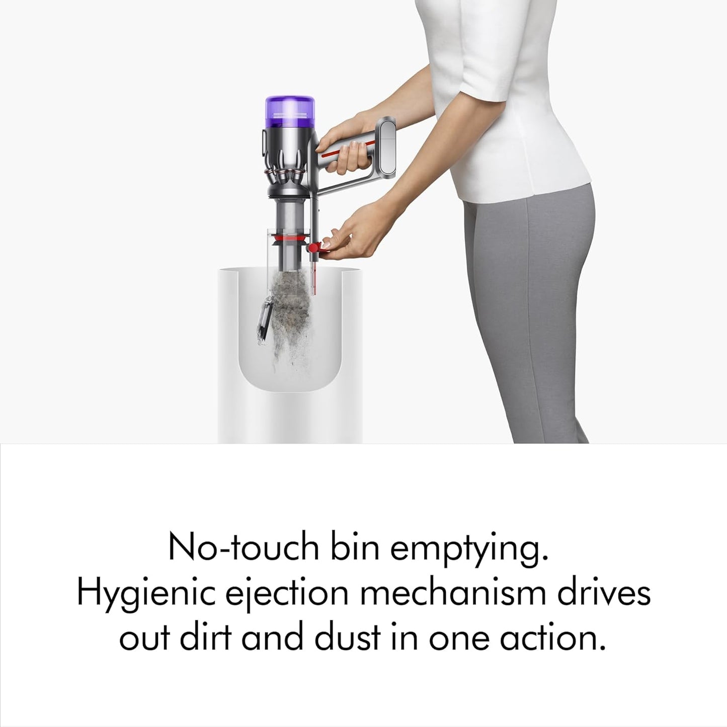 Dyson Humdinger Aspiradora de Mano, Plata