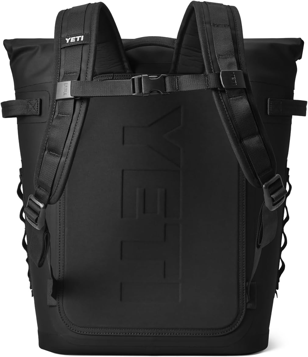 YETI Hopper M20 - Mochila enfriadora de lados suaves con acceso MagShield, color carbón