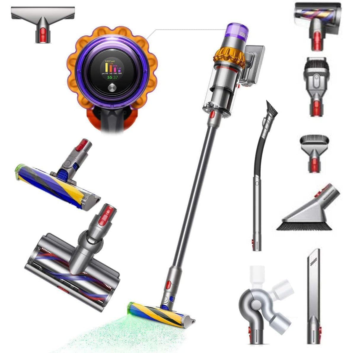 Dyson V15 Detect Total Clean Aspiradora extra Stick