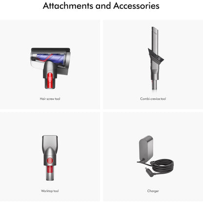 Dyson Humdinger Aspiradora de Mano, Plata