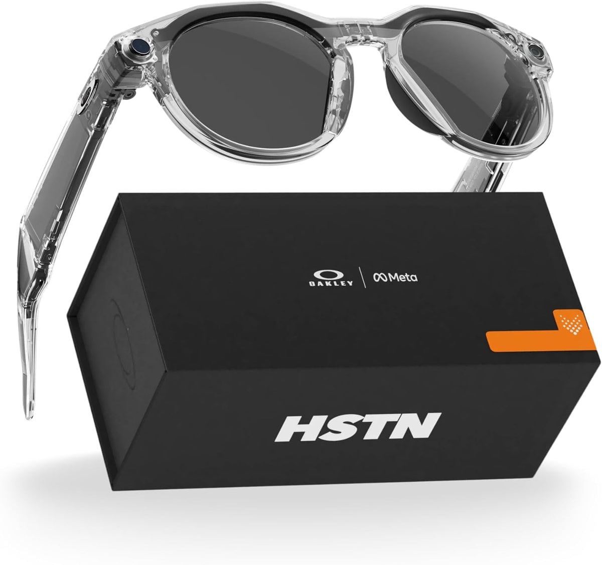 Oakley | Meta HSTN - con Meta AI y compatibilidad de audio, foto y video - Clear, Clear to Grey Transitions®