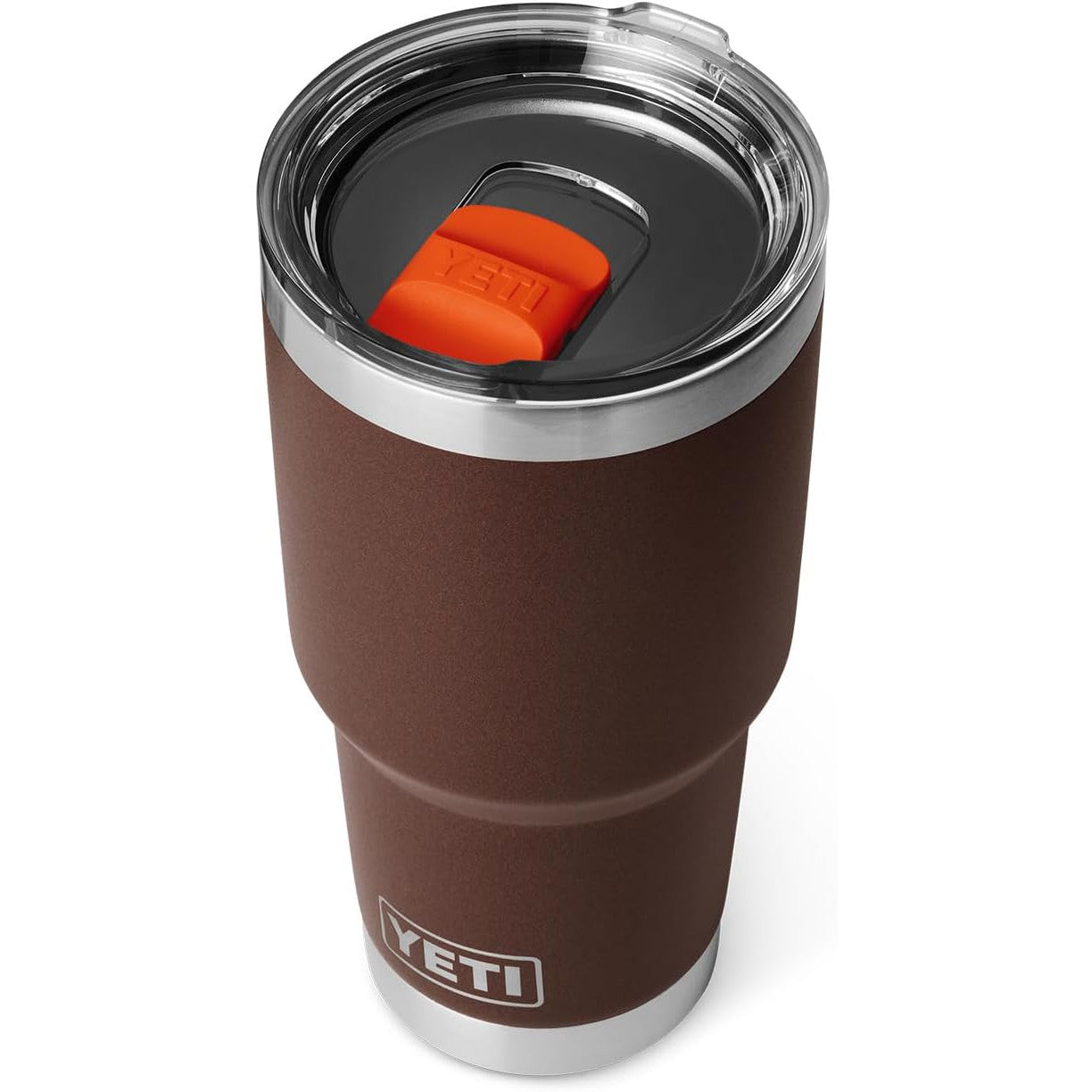 YETI Rambler Vaso de 30 onzas, acero inoxidable, aislado al aspiradora con tapa MagSlider, cafe