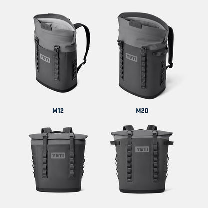 YETI Hopper M20 - Mochila enfriadora de lados suaves con acceso MagShield, color carbón