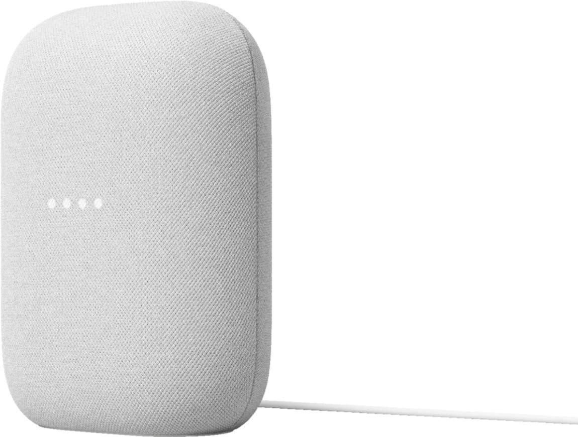 Asistente Virtual Google Assistant Nest Audio Gris Wi-fi