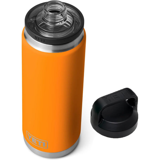 YETI Rambler Botella de 26 onzas, aislada al aspiradora, acero inoxidable con tapa Chugg, cangrejo King