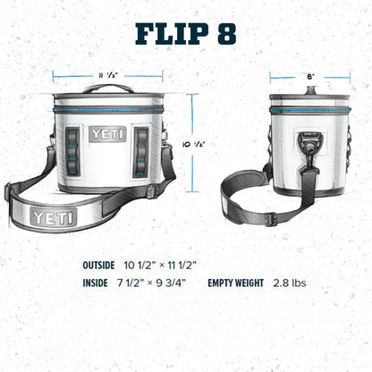 YETI Hopper Enfriador portátil Humedales café