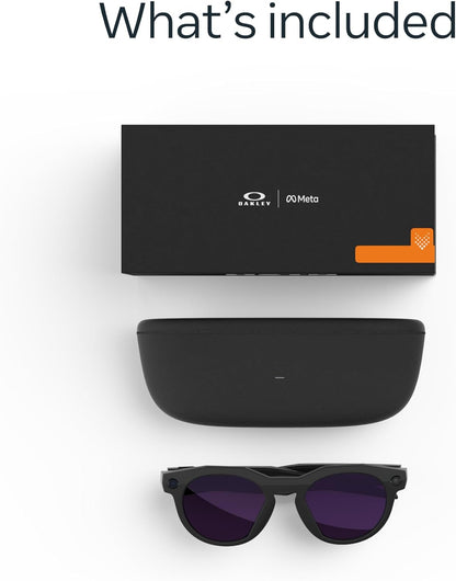Oakley | Meta HSTN - con Meta AI y compatibilidad de audio, foto y video - Black, Clear to Amethyst Transitions®