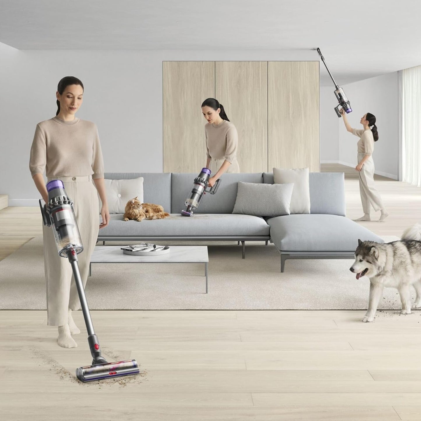 Dyson Outsize Plus Cordless Vacuum | Nickel