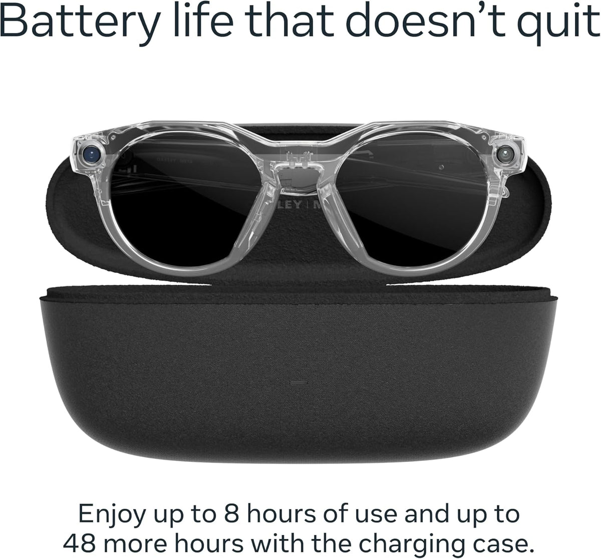 Oakley | Meta HSTN - con Meta AI y compatibilidad de audio, foto y video - Clear, Clear to Grey Transitions®