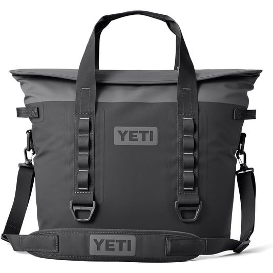 YETI Hopper M15 - Mochila enfriadora de lados suaves con acceso MagShield, color carbon