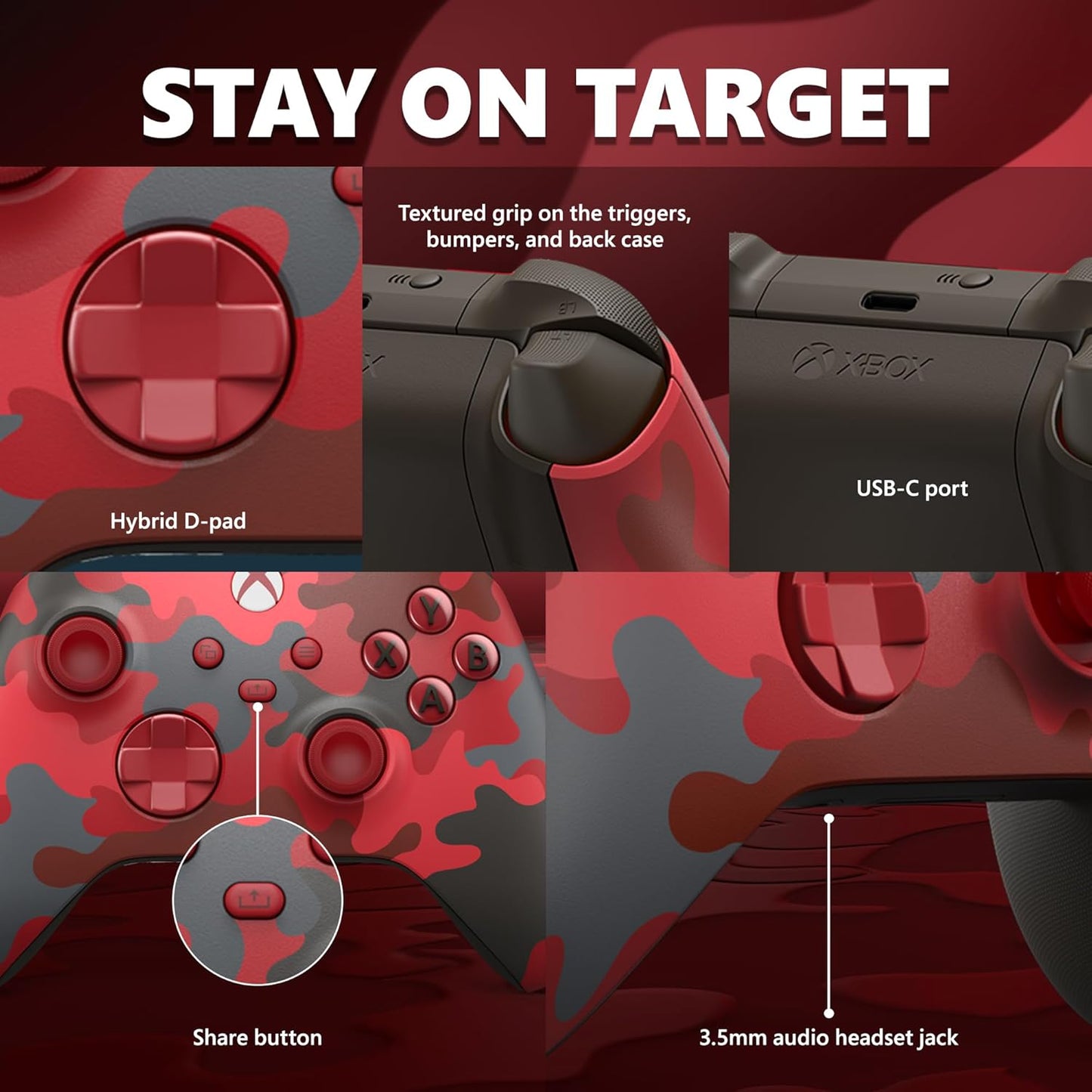 Control inalámbrico Xbox - Daystrike Camo - Special Edition