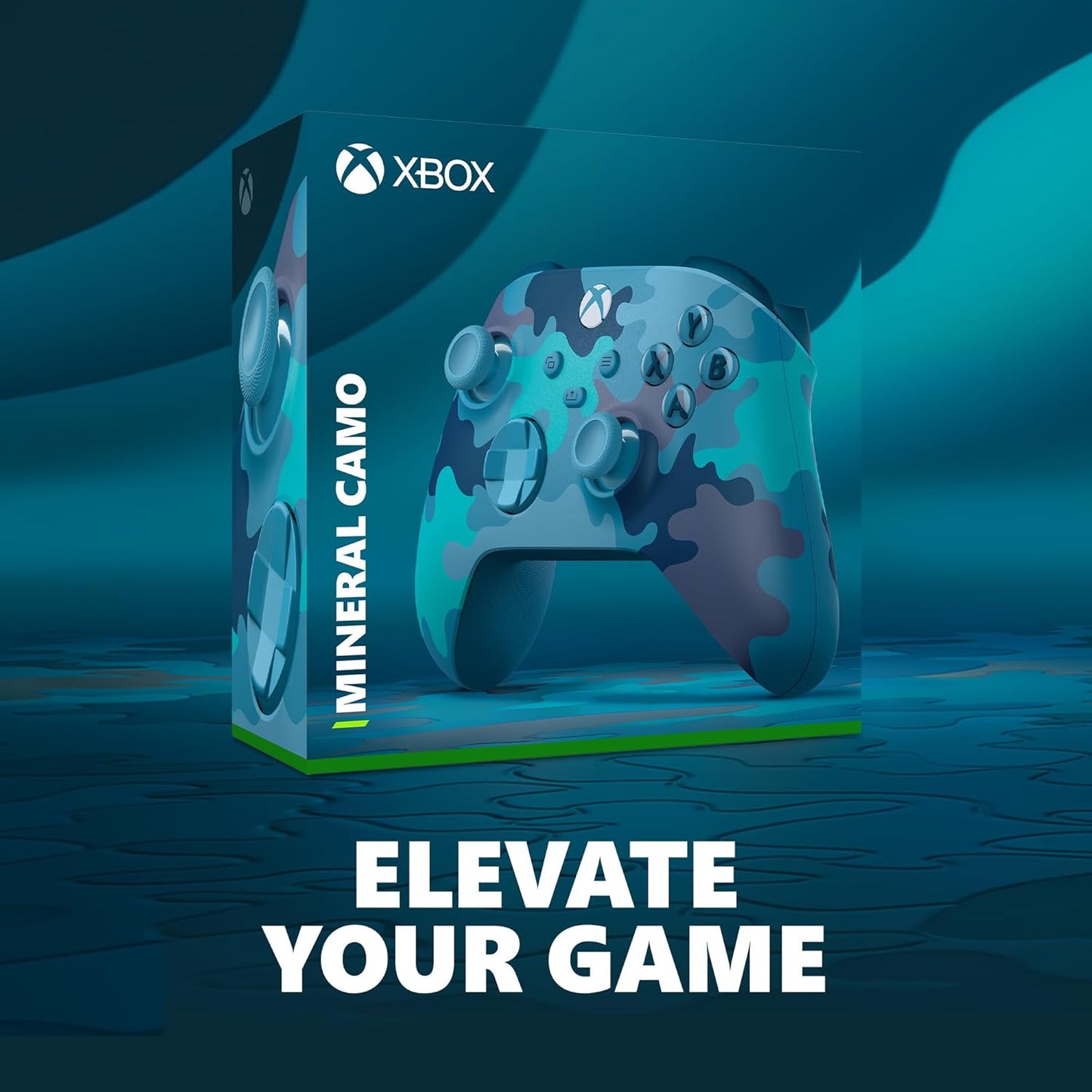 Control inalámbrico Xbox - Edición Especial Mineral Camo para Xbox Series X|S, Xbox One, y dispositivos Windows - Edición Especial Edition