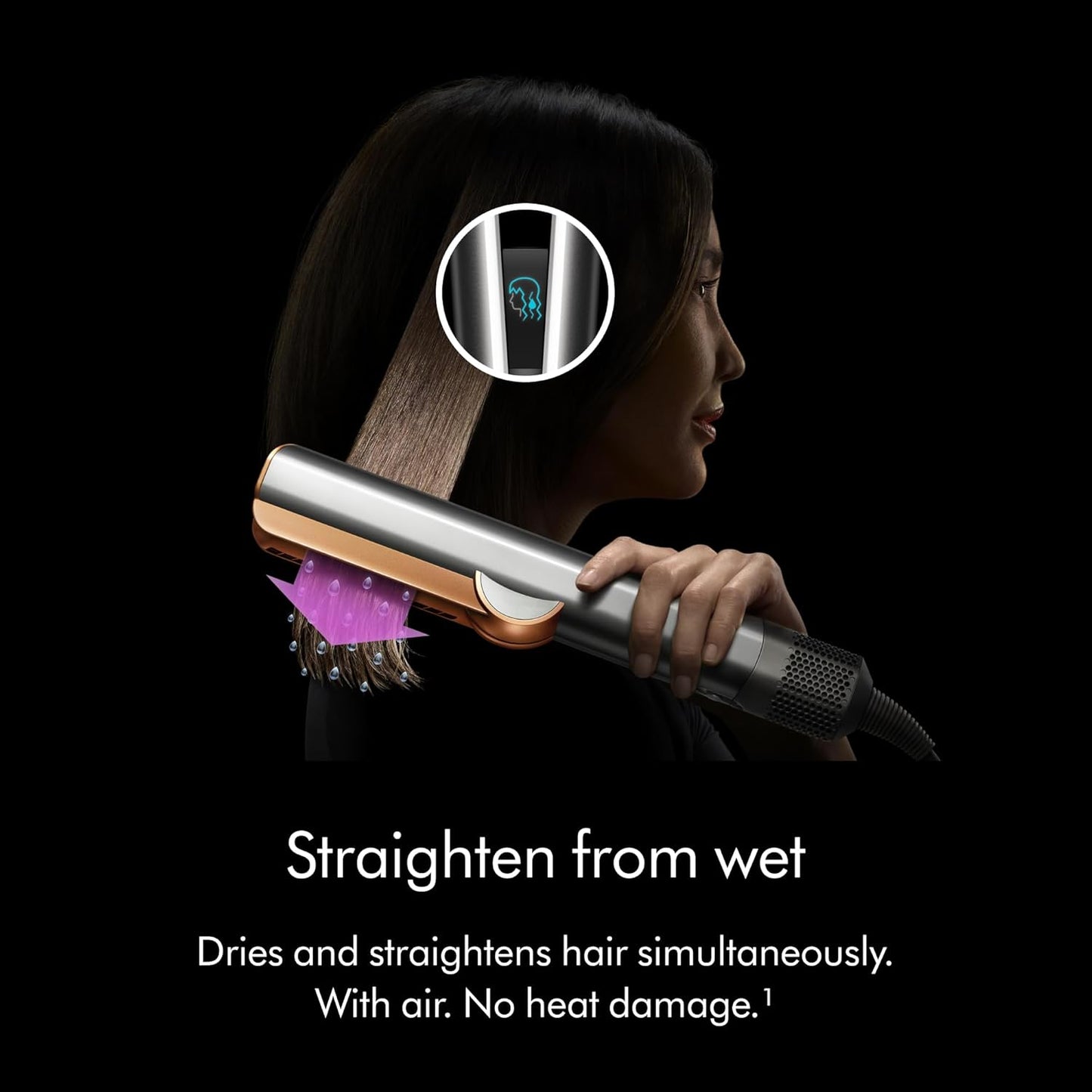 Dyson Special Edition Airstrait Straightener - Amber Sil