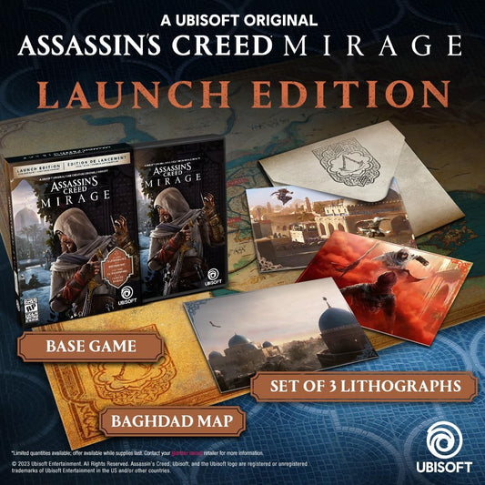 ASSASSIN'S CREED MIRAGE - STANDARD EDITION, PLAYSTATION 4