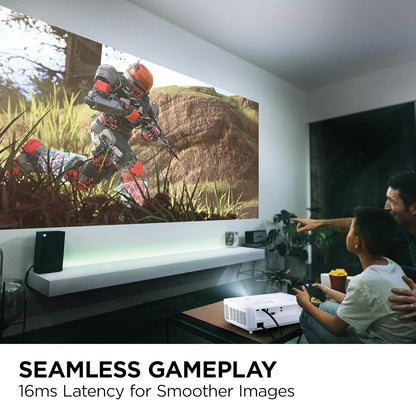 Viewsonic PA503HD Proyector de Alto Brillo de 4000 lúmenes con 1.1x Zoom óptico, entradas USB y HDMI para el hogar y la Oficina