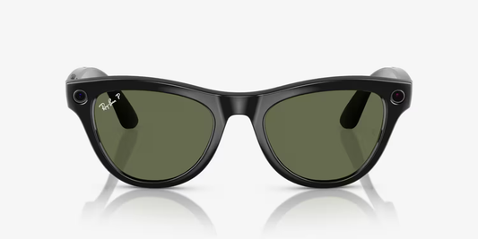 Ray-Ban |  META SKYLER Sunglasses in Black and G-15 Green