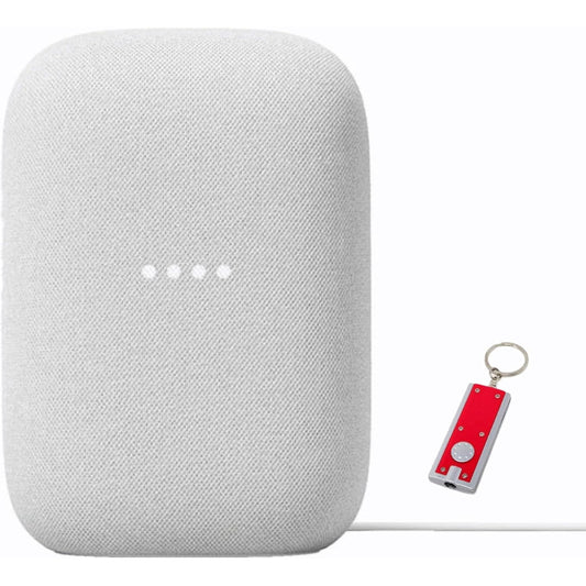 Asistente Virtual Google Assistant Nest Audio Gris Wi-fi