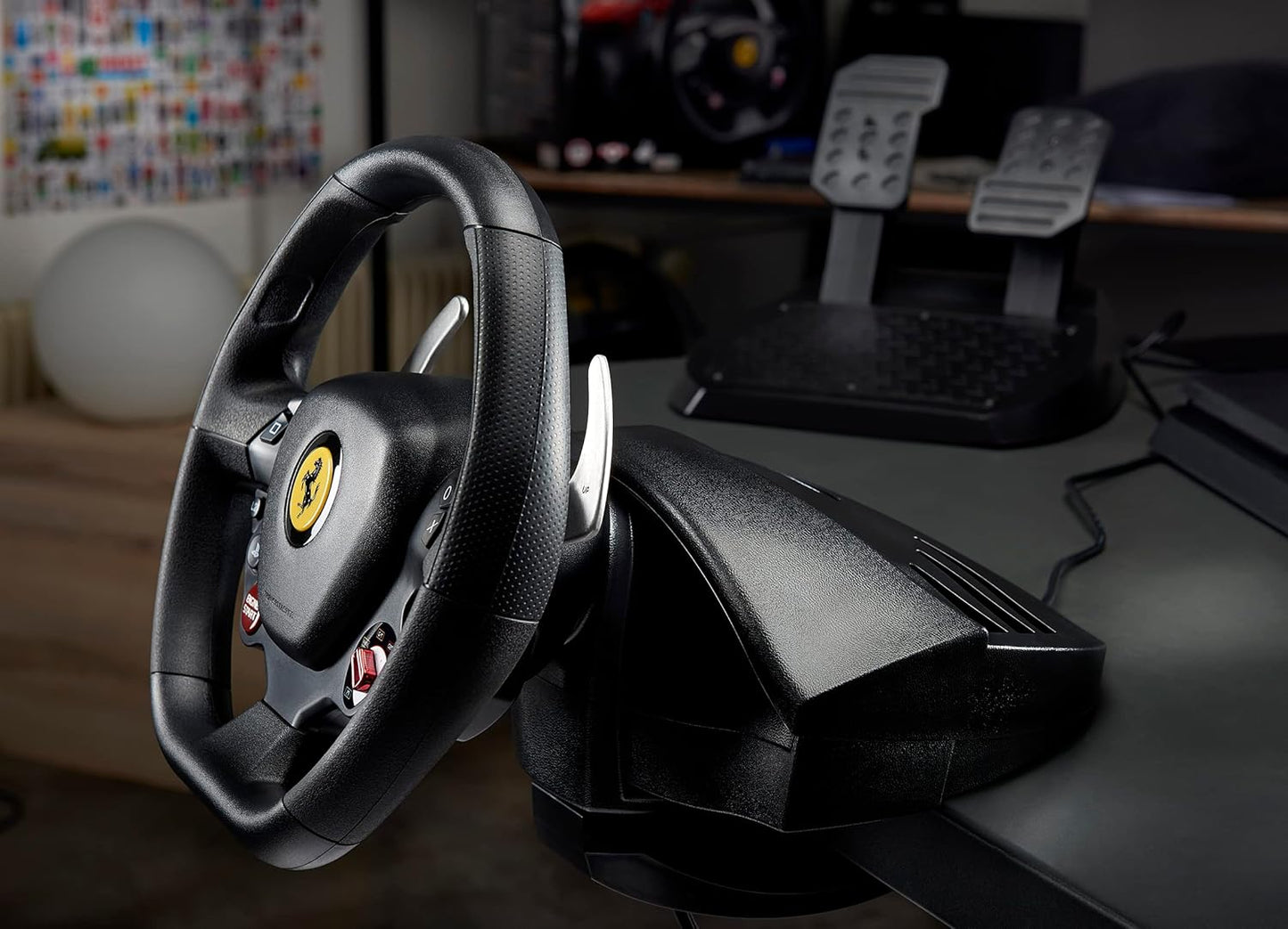 Thrustmaster T80 Ferrari 488 GTB Edition Racing Wheel PS4