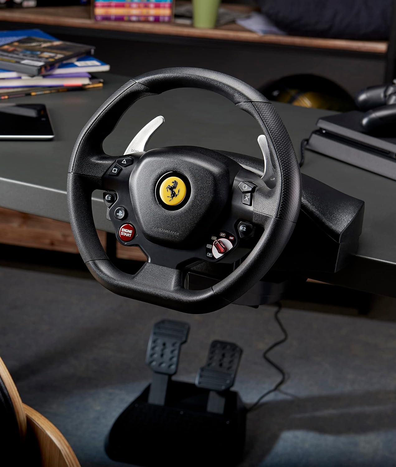 Thrustmaster T80 Ferrari 488 GTB Edition Racing Wheel PS4