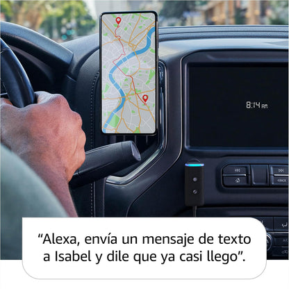 Alexa Amazon Echo Auto Echo Asistente Auto Inteligente Nuevo Color Negro - 2G