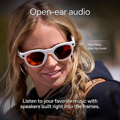 Oakley  Meta HSTN -  Color: Marco negro - Lentes transparentes