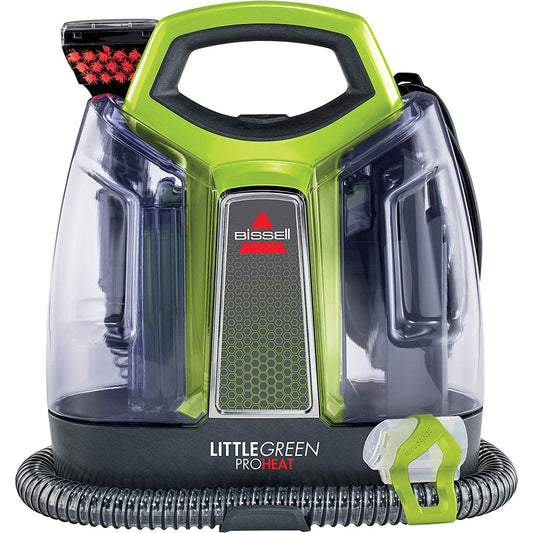 Limpiador portátil Bissell Little Green ProHeat 2513E verde para alfombras y tapicería