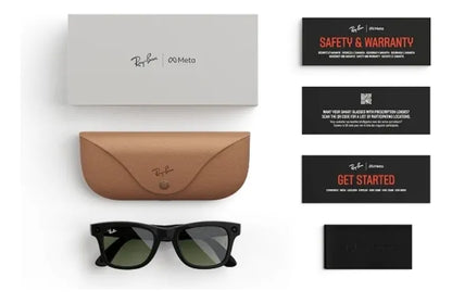 Ray-ban Meta Wayfarer Verde 50mm 3d Gen 2