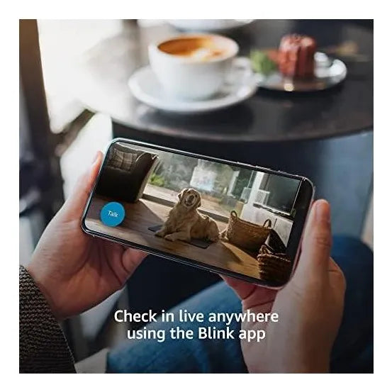 Blink Mini: Cámara Seguridad Inteligente Enchufable Y Video