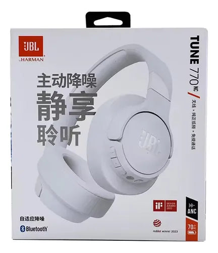 Audifonos Jbl Tune 520 Bt Bluetooth On Ear Color Blanco