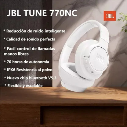 Audifonos Jbl Tune 520 Bt Bluetooth On Ear Color Blanco