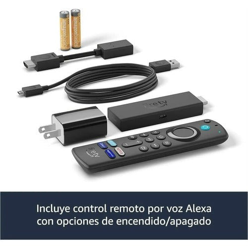 Amazon Fire TV Stick 4K con control remoto por voz Alexa