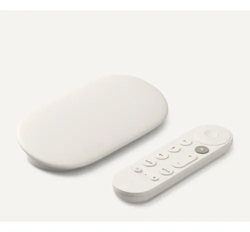Google Chromecast Smart Tv 32Gb Netflix Google Tv 4k Hdr Control Remoto de Voz Color Blanco