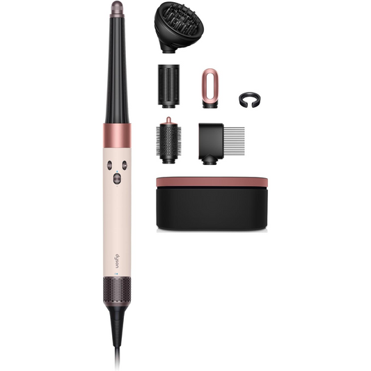 Dyson Airwrap i.d.™ Curly+Coily de cerámica rosa y oro rosa