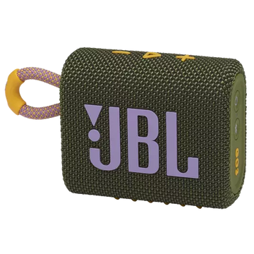 Bocina portátil JBL Go 3 Verde, Bluetooth 5.1, resistente al agua IP67