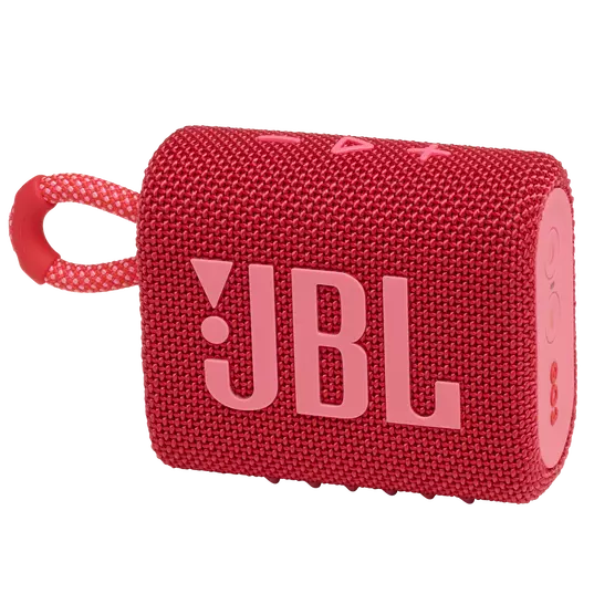 Bocina portátil JBL Go 3 color rojo